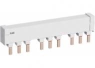ABB Stotz-Kontakt PS2-3-0-125, шина 3-фазная на 3 MS165, Ie=125А, 1SAM401920R1003