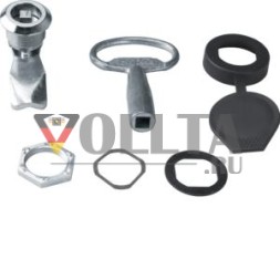 Замок Hager D861V квадратный 7 мм