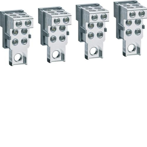 Hager HYT066H P250 насадка Cu/Al 4P 6x6-35qmm соединительная клемма