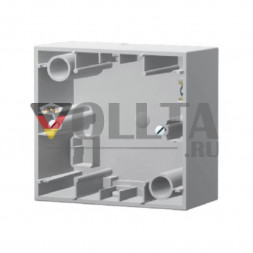 Berker 10417009 K1 накладной корпус 1-я, цвет:полярная белизна, тон:глянец