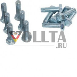 Hager UVZ4M12S M12x40 мм для Cu 20x10 100 шт. шестигранный винт