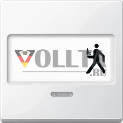 Schneider серия: Merten 434719 System M управляющий переключатель, крышка, цвет:полярная белизна, тон:глянец