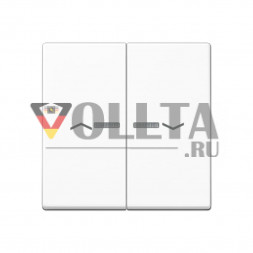 Jung A595KO5PWW A500 KNX кнопка, клавиша крышка, цвет: альпийский белый