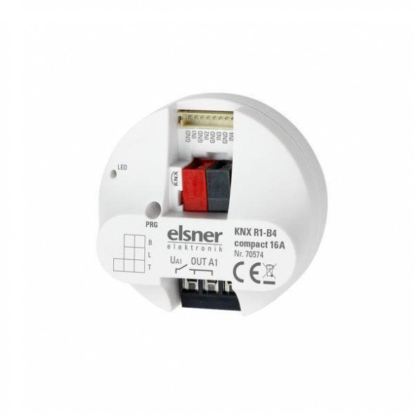 Компактный привод Elsner KNX R1-B4 16 А