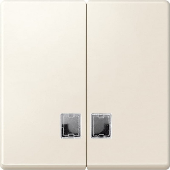 Merten 437544 System M серийный выключатель крышка, цвет: кремово-белый, тон: матовый
