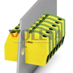 Phoenix Contact 0707785 HDFK 25-PE 125A 6qmm-35qmm зелено-желтая проходная клемма PE