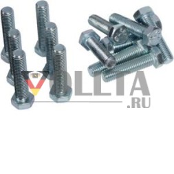 Hager UVZ5M12S M12x50 мм для Cu 30x10 100 шт. шестигранный винт