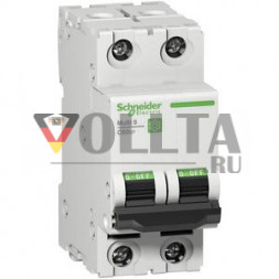 Schneider Electric M9F21210 M9 C60SP 2P 10A B UL1077 миниатюрный автоматический выключатель