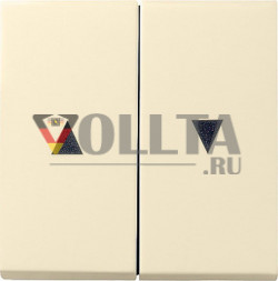 Gira 029401 System55 переключатель  для жалюзи/кнопка клавиша коромысловый выключатель,  цвет: кремово-белый, тон:глянец
