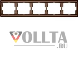 Berker 13930001 рамка коричневая, глянцевая Berker Arsys