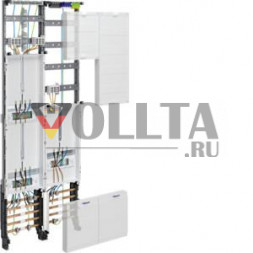 Hager ZK53Q9N полная панель EnBW 3Z/VT 3-рядная 2-панельная