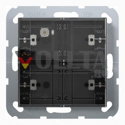 Gira 504200 4 Comfort 2f KNX System 55 сенсорная кнопка