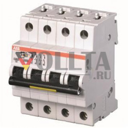 ABB Stotz-Kontakt S204P-K1,6 , автоматический выключатель S204P-K1.6 K-Char., 25 кА, 1,6 А, 4P , 2CDS284001R0257