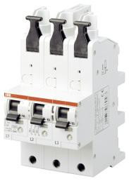 ABB Stotz-Kontakt S751/3-E40, выборочный главный автоматический выключатель SHU E-Char.,25kA,40A,3x1P, 2CDS781001R4402