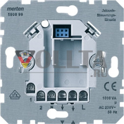 Schneider серия: Merten 580699 Механизм управления жалюзи 1000W