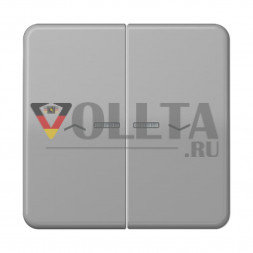 Jung CD595KO5PGR CD500 KNX кнопка, клавиша крышка, цвет:серый