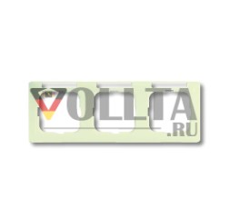 Busch-Jaeger 1733 NSKA-212 Busch-Duro 2000® SI Линейная рамка, 3-сторонняя рамка белая
