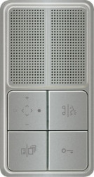 Jung TKISCDM514PT CD500 TKM Домофонная система внутреняя, Audio комфорт цвет: платина