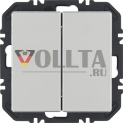 Berker 24126184 Enocean 2f Qx алюминиевый настенный радиопередатчик