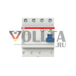 ABB Stotz-Kontakt 2CSF204165R1250 FX204A-25/0.03 4P, Тип A, 25A, 30mA устройство защитного отключения