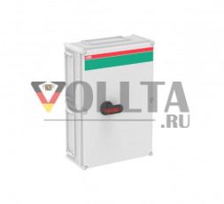ABB Stotz-Kontakt OT315KFCC4T, выключатель безопасности 4-полюсный 160 кВт 400 В с черной ручкой, 1SCA022367R9510