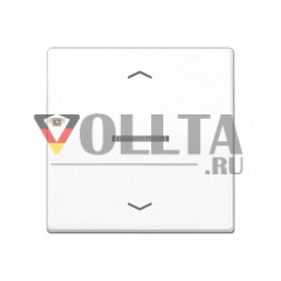 Jung AS5232WW AS500 Переключатель для жалюзи стандарт крышка, цвет: альпийский белый