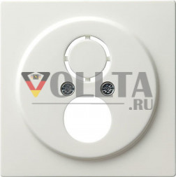 Gira 027740 S-Color BNC/TNC-Buchse крышка, цвет:чисто белый, тон:глянец