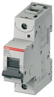 ABB Stotz-Kontakt S801S-UCK80, высокопроизводительный автоматический выключатель 80A,K,250VDC=Icu 50kA,1P, 2CCS861001R1627