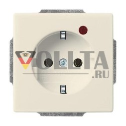 Busch-Jaeger 2310 EUGL/VA-82-11 Busch-Protector® SCHUKO® розетка в сборе, с защитой от перенапряжения, цвет слоновая кость