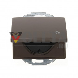 Berker 47470001 Arsys SCHUKO-розетка 16А, цвет:коричневый, тон:глянец