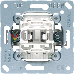 Кулисный переключатель Jung 502U, 10 AX 250 В ~, Выкл. 2-полюсный.