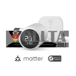 TADO° 105207 Smart Radiator Thermostat X Стартовый комплект | Стартовый комплект | белый