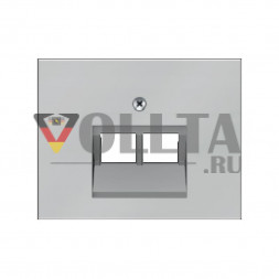 Berker 14097004 K5 Телефон IAE/UAE/E-DAT крышка, цвет: благородная сталь