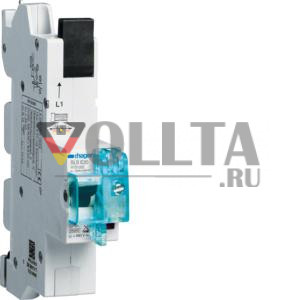 Выключатель Hager HTS120E SLS 1-полюсный 20A для сборной шины