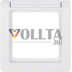 Berker 10116019 рамка с полем для этикетки полярно-белая, включая Berker Q.1