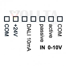LUNATONE 86468352-101 Аналоговый вход интерфейса DALI | 0–10 В до МИН 1–100 %