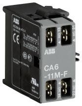 ABB Stotz-Kontakt CA6-11M-F, вспомогательный выключатель 1НО/1НЗ, штекерное соединение, боковой монтаж, GJL1201318R0003