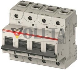 ABB Stotz-Kontakt S804C-K20, высокопроизводительный автоматический выключатель, 20A,K,415VAC=Icu 25kA,4P, 2CCS884001R0487