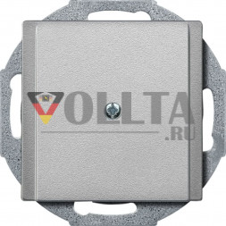 Schneider серия: Merten 295660 System M Выход кабеля крышка, цвет: алюминевый, тон: матовый