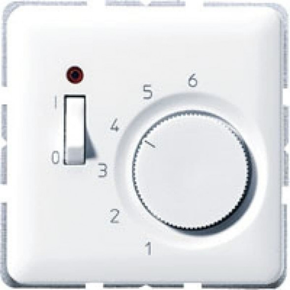 Jung TRCD241BR CD500 Регулятор температуры помещения,  цвет:коричневый