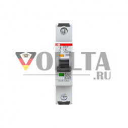 Автоматический выключатель ABB Stotz-Kontakt 2CDS381001R0404 S301P-C40 C25kA 40A 1P