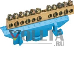 Hager KM11N N-латунный терминал 11 точек подключения