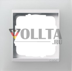 Gira 0211334 Рамка односторонняя для чистого белого цвета Gira Event Opaque White