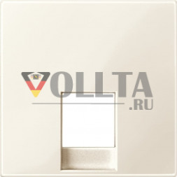 Schneider серия: Merten MEG4211-0344 System M Крышка гнезда для телефона, RJ11/RJ12 крышка, цвет: кремово-белый, тон:глянец