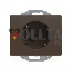 Berker 47280001 Arsys SCHUKO-розетка 16А, цвет:коричневый, тон:глянец