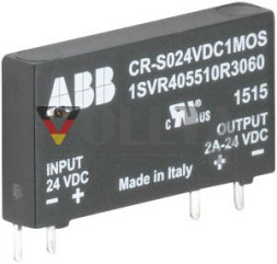 ABB Stotz-Kontakt CR-S024VDC1TRA, Вставная оптопара Вход = 24 В постоянного тока, Выход = 100 мА/48 В постоянного тока Транзистор, 1SVR405510R3050