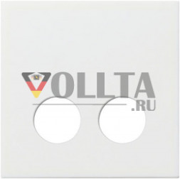 Gira 023727 System55 Блок вызова крышка, цвет:чисто белый, тон: матовый