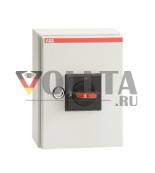 ABB Stotz-Kontakt OTL16T4B, выключатель безопасности 4-полюсный 7,5 кВт 400 В с черной ручкой, 1SCA022580R5150
