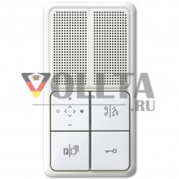 Jung TKISCDM514WW CD500 TKM Домофонная система внутреняя, Audio комфорт цвет: альпийский белый