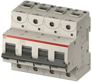 ABB Stotz-Kontakt S804C-K40, высокопроизводительный автоматический выключатель, 40А,К,415ВAC=Icu 25кА,4П, 2CCS884001R0557